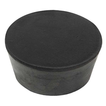 Stopper, 25mm, Rubber, Black, PK5