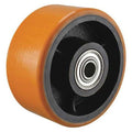 Caster Wheel, Polyurethane, 6 in., 2900 lb.