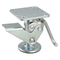 Floor Lock, Plate, 6 in. H, 4 x 4-1/2