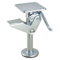 Floor Lock, Plate, 9-7/8 in. H, 4 x 4-1/2