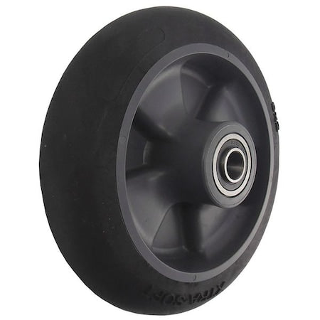 Caster Wheel, TPR, 10 in., 250 lb.