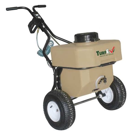 12 gal Walk Behind Sprayer, Poly, 8 ft L Hose, Fan Nozzle Spray Pattern, 60 psi Max