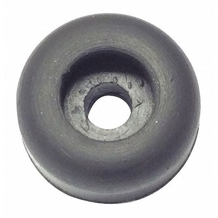 Bumper, Rubber, Black, 1/4"H x 1/4"W, PK.50