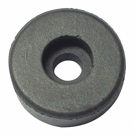Bumper, Rubber, Black, 1/2"H x 1/2"W, PK.25