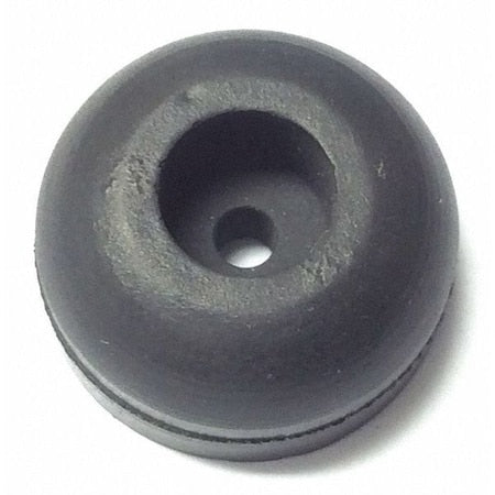 Bumper, Rubber, Black, 5/16"H x 5/16"W, PK.25