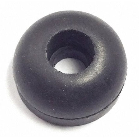Bumper, Rubber, Black, 5/16"H x 5/16"W, PK.25