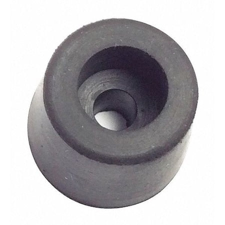 Bumper, Rubber, Black, 1/2"H x 1/2"W, PK.25