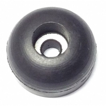 Bumper, Rubber, Black, 5/16"H x 5/16"W, PK.25