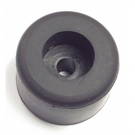 Bumper, Rubber, Black, 1/2"H x 1/2"W, PK.25