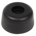 Bumper, Rubber, Black, 1/2"H x 1/2"W, PK.10