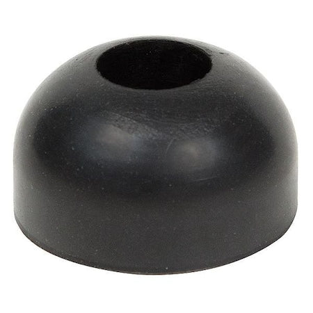 Bumper, Rubber, Black, 5/8"H x 5/8"W, PK.10