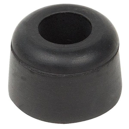 Bumper, Rubber, Black, 5/8"H x 5/8"W, PK.10