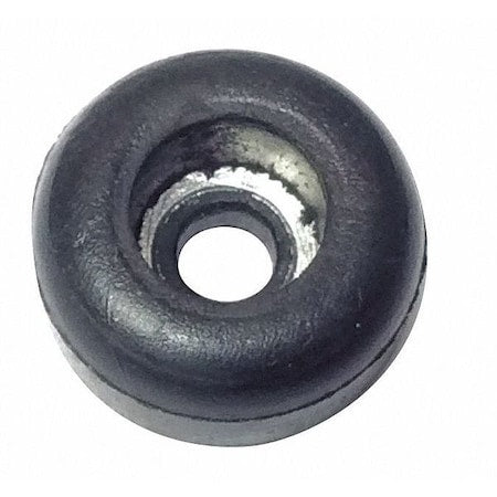 Bumper, Rubber, Black, 1/4"H x 1/4"W, PK.50