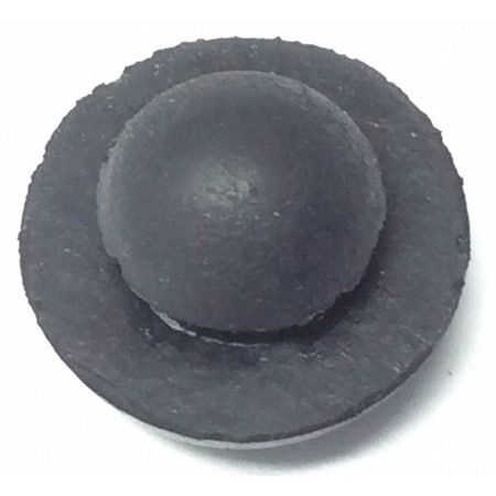 Bumper, Rubber, Black, 11"32"H x 11-32"W, PK.100