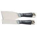 Putty Knife Set, Flexible, 1-1/2,3"W, 2 Pc.