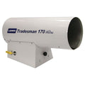 Portable Gas Torpedo Heater, Natural Gas, Direct Spark, 10 in Wx 24 in L