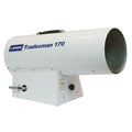 Portable Gas Torpedo Heater, Liquid Propane, Direct Spark, 10 in Wx 24 in L