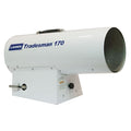 Portable Gas Torpedo Heater, Natural Gas, Direct Spark, 125,000 to 155,000 BtuH, 24 in L