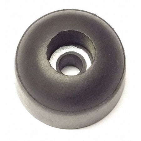 Bumper, Rubber, Black, 1/2"H x 1/2"W, PK.10