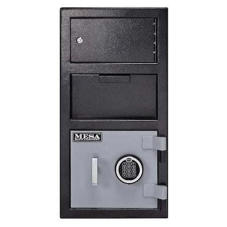 Depository Safe with Electronic 104 lb, 1.5 cu ft, Steel
