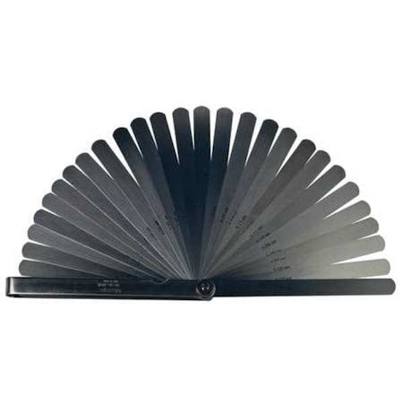 Feeler Gauge Set, Dimension Type Metric