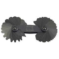 Radius Gage Set, 34 Pairs, 1-7mm
