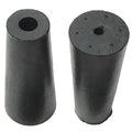 Bumper, Rubber, Black, 2-1/4"H x 2-1/4"W