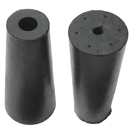 Bumper, Rubber, Black, 2-1/4"H x 2-1/4"W
