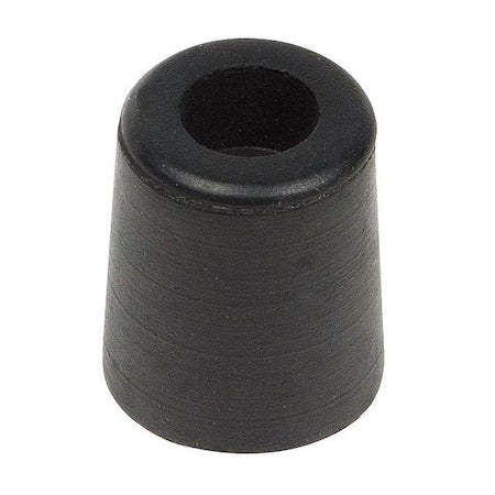 Bumper, Rubber, Black, 3/4"H x 3/4"W, PK.10