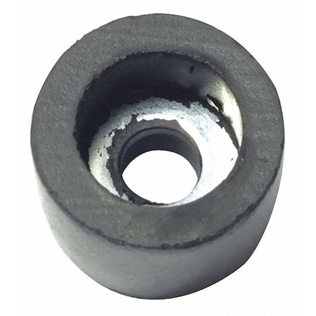Bumper, Rubber, Black, 3/8"H x 3/8"W, PK.25