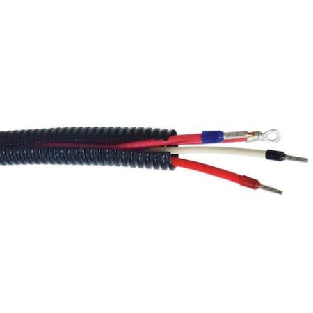 Corrugated Tubing, PE, 1/4 in., 25 ft