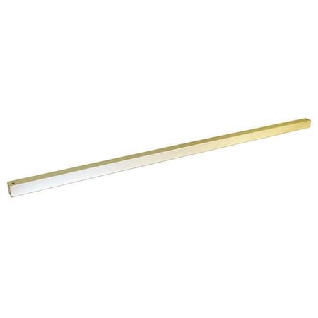 Foot Rest, 60 W x 1-1/2 D x 1-1/2 H, White