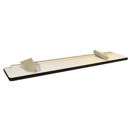 Cantilever Shelf, 1-1/4 In. H, 48 In. L