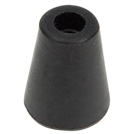 Protective Leg Tip, SlipOn, Rd, 15/64", PK10
