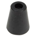 Protective Leg Tip, SlipOn, Rd, 15/64", PK10