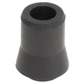 Protective Leg Tip, SlipOn, Rd, 23/64", PK10