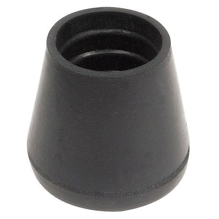 Protective Leg Tip, SlipOn, Rd, 31/64", PK25