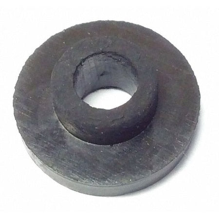 Step Bushing, Rubber, Black, 1/4"H x 1-1/2"W, PK.50