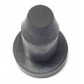 Bumper, Rubber, Black, 1-1/2"H x 1-1/2"W, PK.25