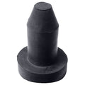 Bumper, Rubber, Black, 1-1/4"H x 1-1/4"W, PK.25