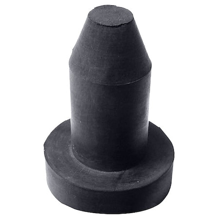 Bumper, Rubber, Black, 1-1/4"H x 1-1/4"W, PK.25