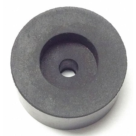 Bumper, Rubber, Black, 3/8"H x 3/8"W, PK.25