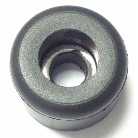 Bumper, Rubber, Black, 7/16"H x 7/16"W, PK.25