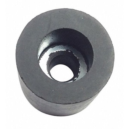 Bumper, Rubber, Black, 13/16"H x 13/16"W, PK.10