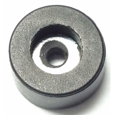 Bumper, Rubber, Black, 1/4"H x 1/4"W, PK.50