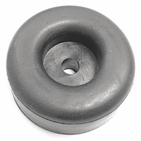Bumper, Rubber, Black, 1"H x 1"W, PK.5