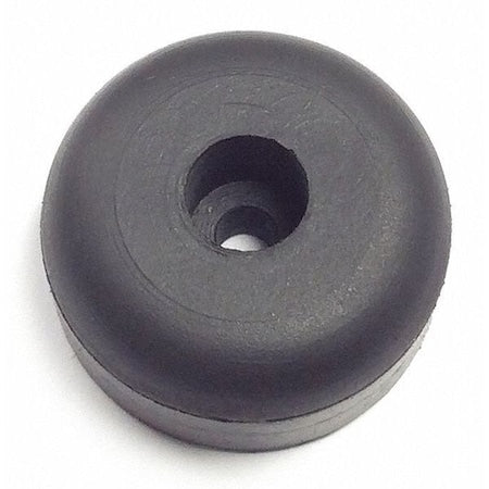 Bumper, Rubber, Black, 1/2"H x 1/2"W, PK.10