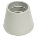 Protective Leg Tip, SlipOn, Rd, 1-1/4", PK25