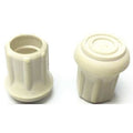 Protective Leg Tip, SlipOn, Rd, 39/64", PK25