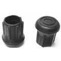 Protective Leg Tip, SlipOn, Rd, 47/64", PK25